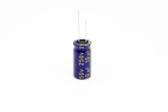 Condensatore elettrolitico di alluminio basso 10uf250v 8x16mm di esr