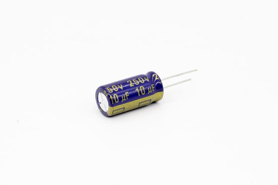Condensatore elettrolitico di alluminio basso 10uf250v 8x16mm di esr