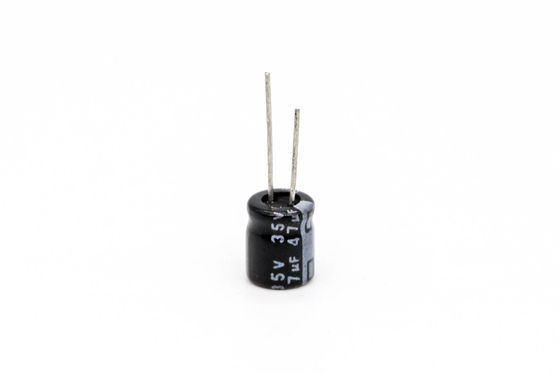 47uf35v condensatore elettrolitico di alluminio 6.3x7