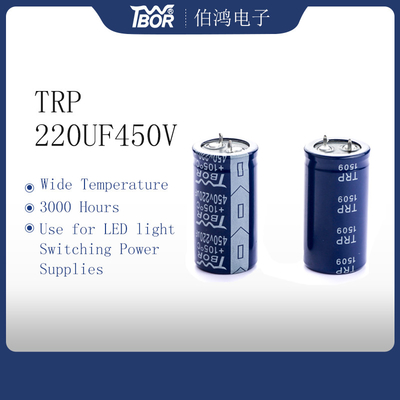 Rottura di TRP 220uF 450V in condensatore 30x35mm