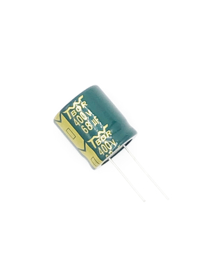 68UF400V tipo radiale condensatore della luce del LED