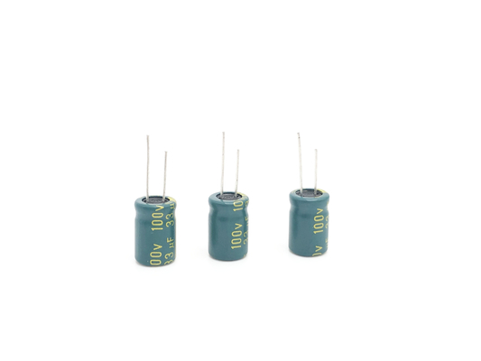 Condensatore elettrolitico di alluminio ad alta frequenza 10X20mm di 100uF 80V 5000 ore