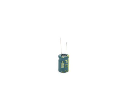 Condensatore elettrolitico di alluminio ad alta frequenza 10X20mm di 100uF 80V 5000 ore