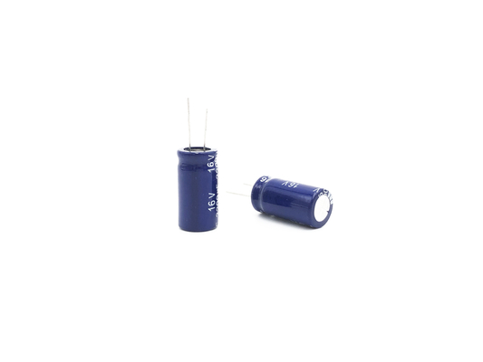 Condensatore elettrolitico di alluminio basso ad alta frequenza 2200UF16V 13X25mm di esr