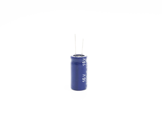 Condensatore elettrolitico di alluminio basso ad alta frequenza 2200UF16V 13X25mm di esr