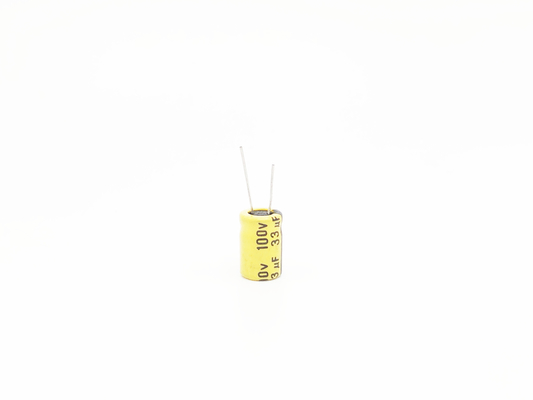 Terminale ad alta temperatura della parte radiale del condensatore 8X12mm di SMT 33UF100V