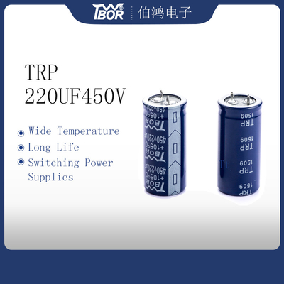 Condensatore elettrolitico ad alta tensione di 220UF 450V 3000 ore di lunga vita