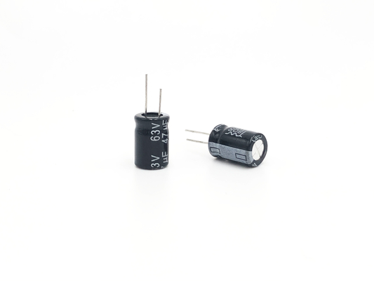 47UF63V grande capacità elettrolitica di alluminio miniatura dei condensatori 8x12mm