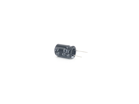 47UF63V grande capacità elettrolitica di alluminio miniatura dei condensatori 8x12mm
