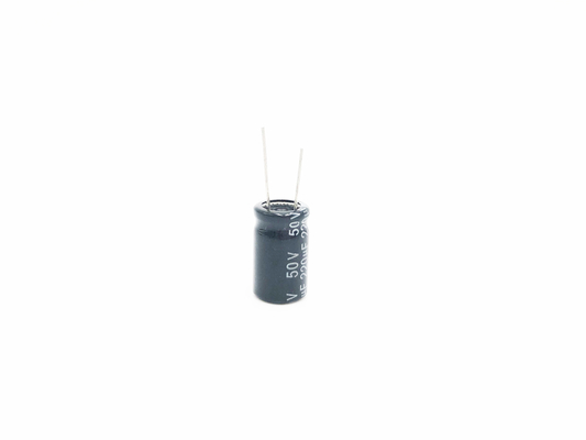 Condensatori elettrolitici di alluminio radiali di SMR 220UF 50V 10X17MM