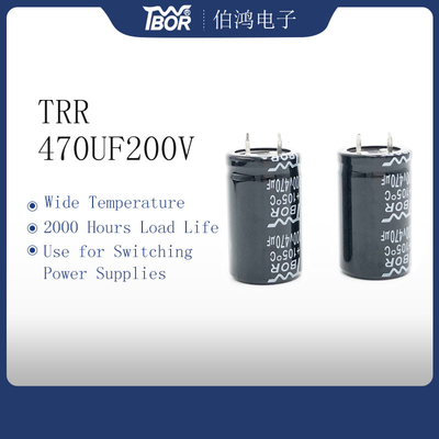 La rottura della TW BOR 22X40MM in condensatore 470UF200V ha nascosto il condensatore leggero