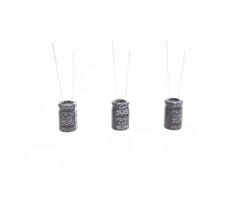 Condensatore elettrolitico 10UF250V 10X16MM della parte radiale dell'alimentatore elettronico