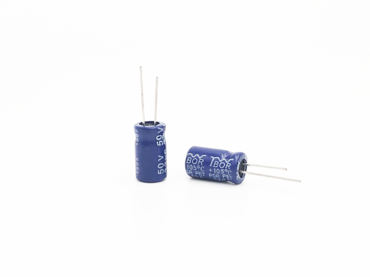 condensatore basso ad alta frequenza 6.3X11MM ISO9001 di 33uF50V esr