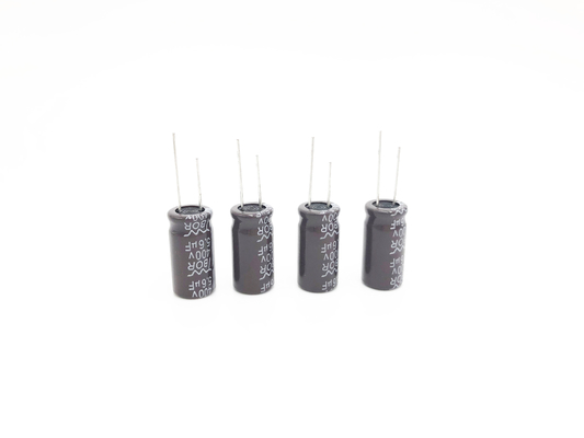 Condensatori di alluminio del condensatore elettrolitico 5.6UF 400V 10x16mm CFL della TW BOR