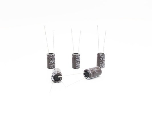 Condensatore 2.2UF 400V 10x13mm dell'invertitore dell'alimentatore elettronico di CFL