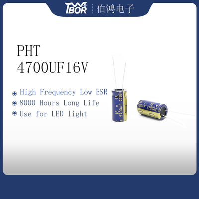 Condensatori elettrolitici radiali di 4700UF 16V