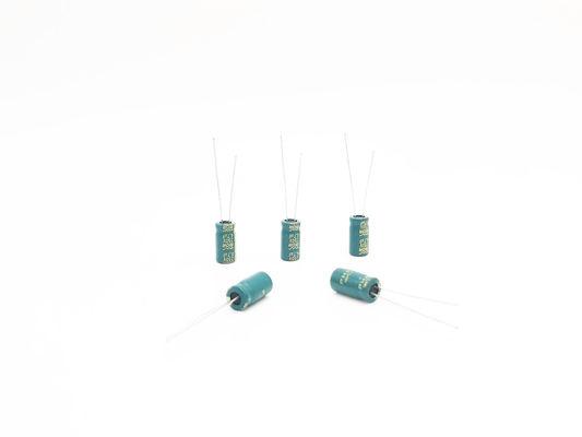 Cilindro 4.7UF 250V Al Electrolytic Capacitor 8x9MM ISO9001