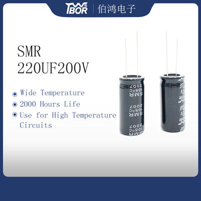 condensatore radiale di uso generale dei condensatori 18X35mm del cavo di 220uF 200V