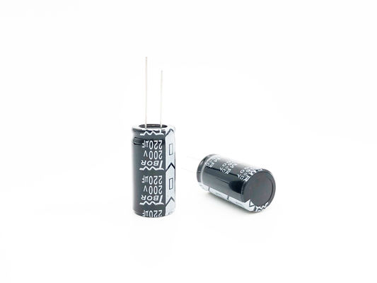 condensatore radiale di uso generale dei condensatori 18X35mm del cavo di 220uF 200V