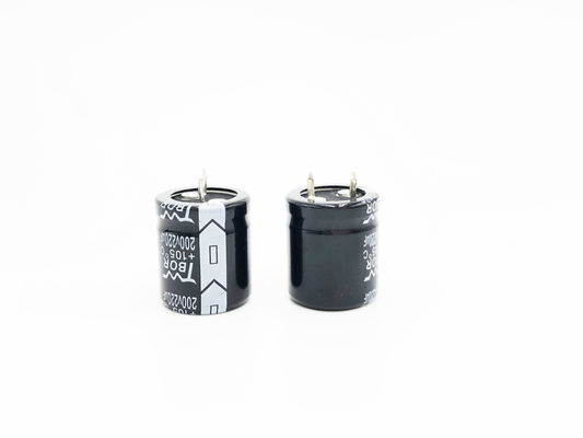 Condensatore di commutazione BASSO 22X25mm dell'alimentazione elettrica di esr 220UF200V
