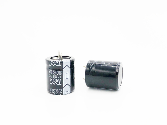 Condensatore di commutazione BASSO 22X25mm dell'alimentazione elettrica di esr 220UF200V