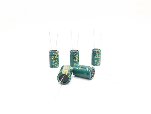 condensatore elettrolitico di alluminio radiale 33UF250V di 13x20mm