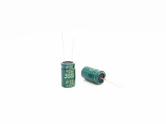 condensatore elettrolitico di alluminio radiale 33UF250V di 13x20mm