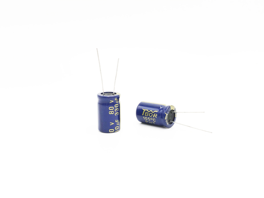 condensatore elettrolitico radiale 470UF80V di 16x20MM